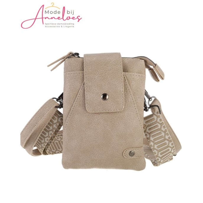 I'm Dutch Crossbody & Telefoontasje Horton Taupe OLT17139